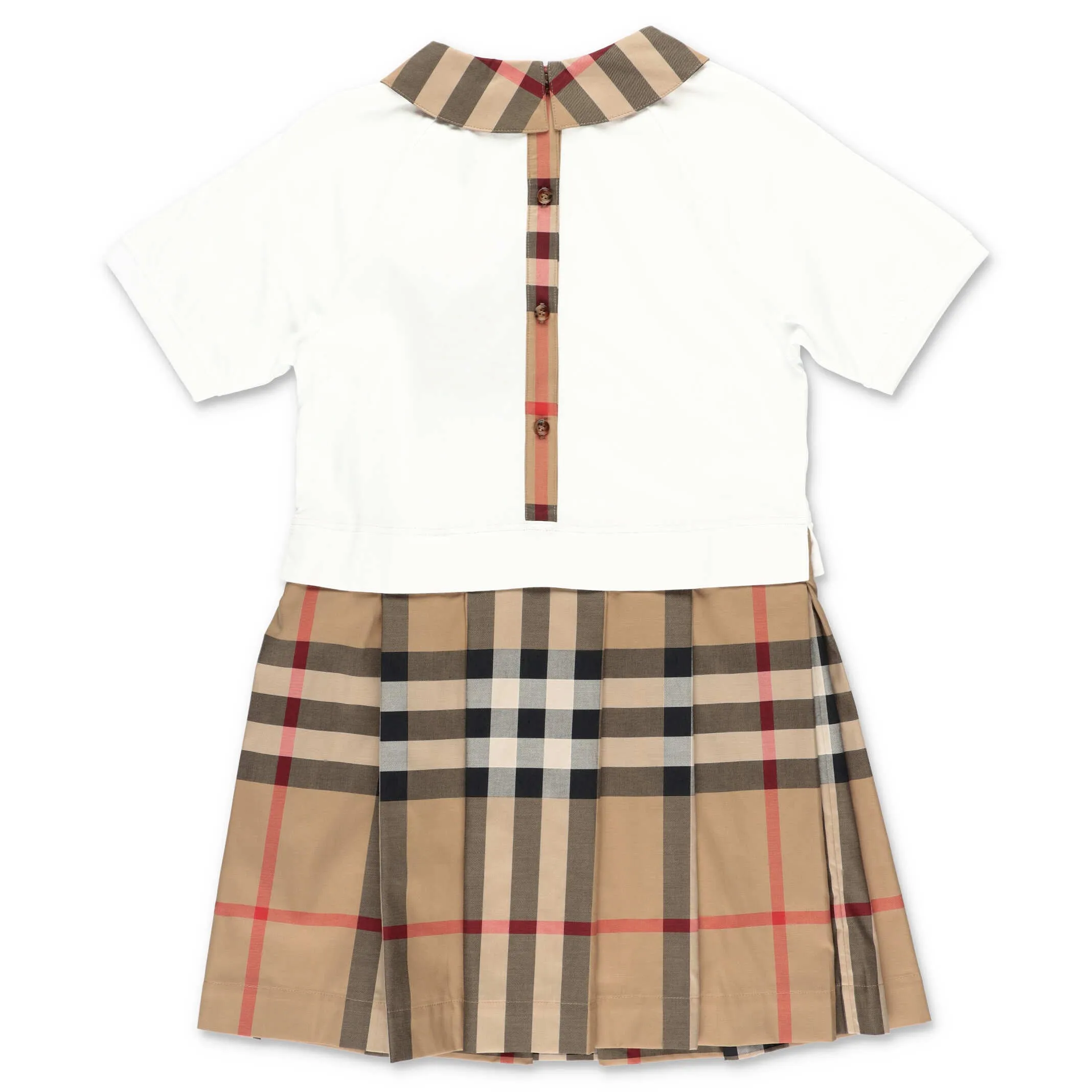 Burberry Kids Short Sleeve Dress