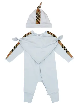 Burberry Kids Three Piece Check Print Set