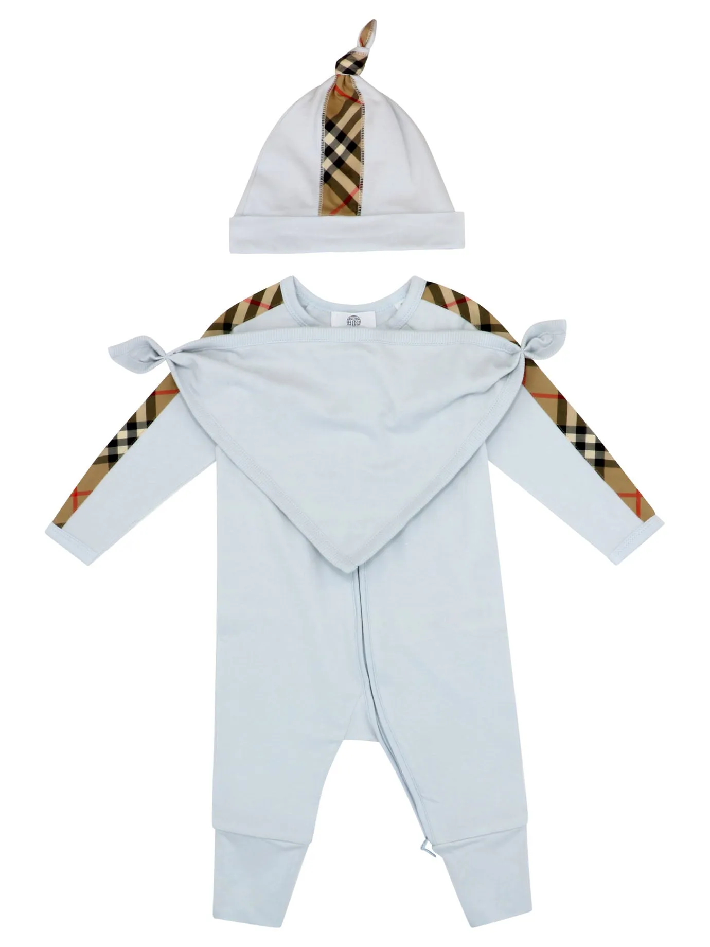 Burberry Kids Three Piece Check Print Set