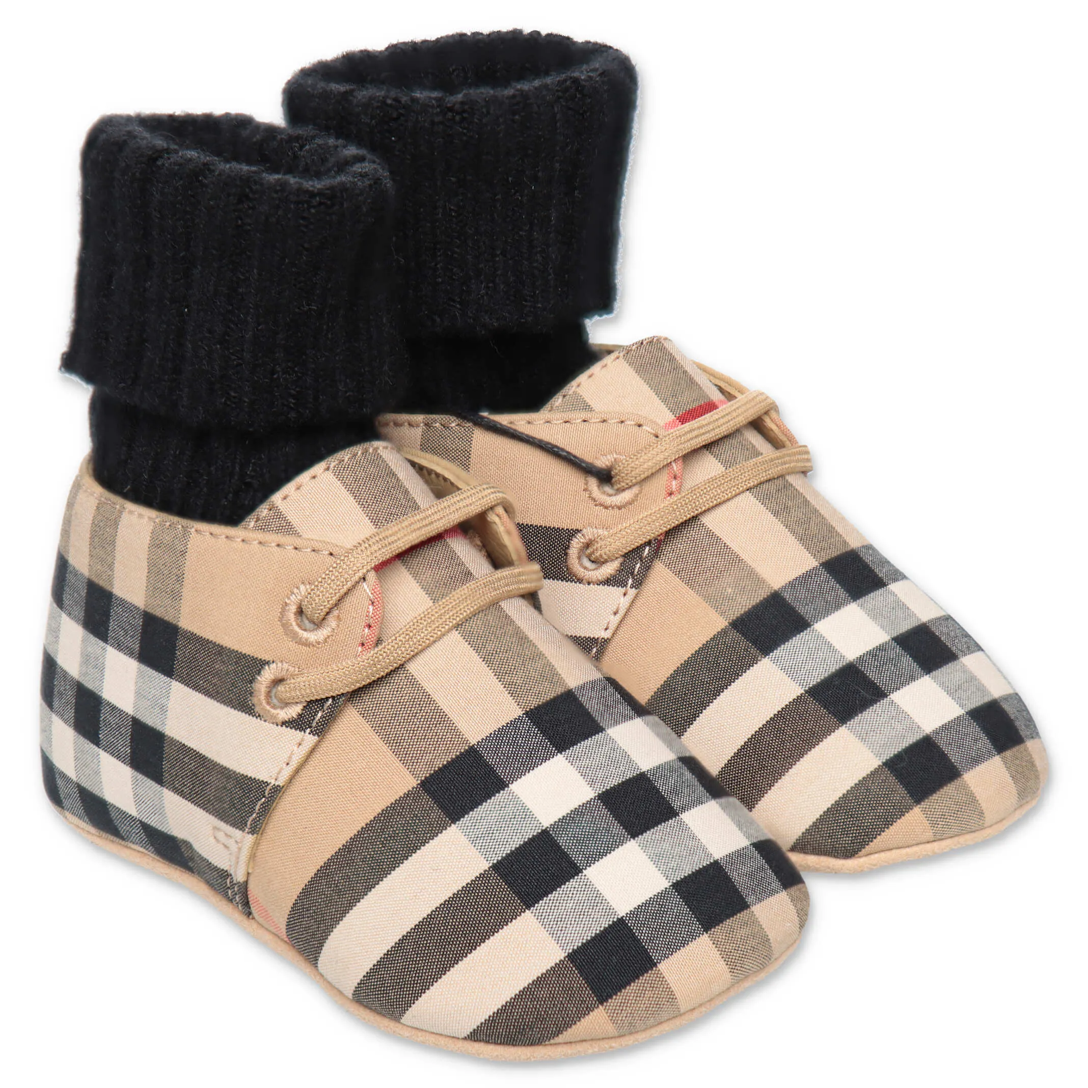 Burberry Kids Vintage Check Booties