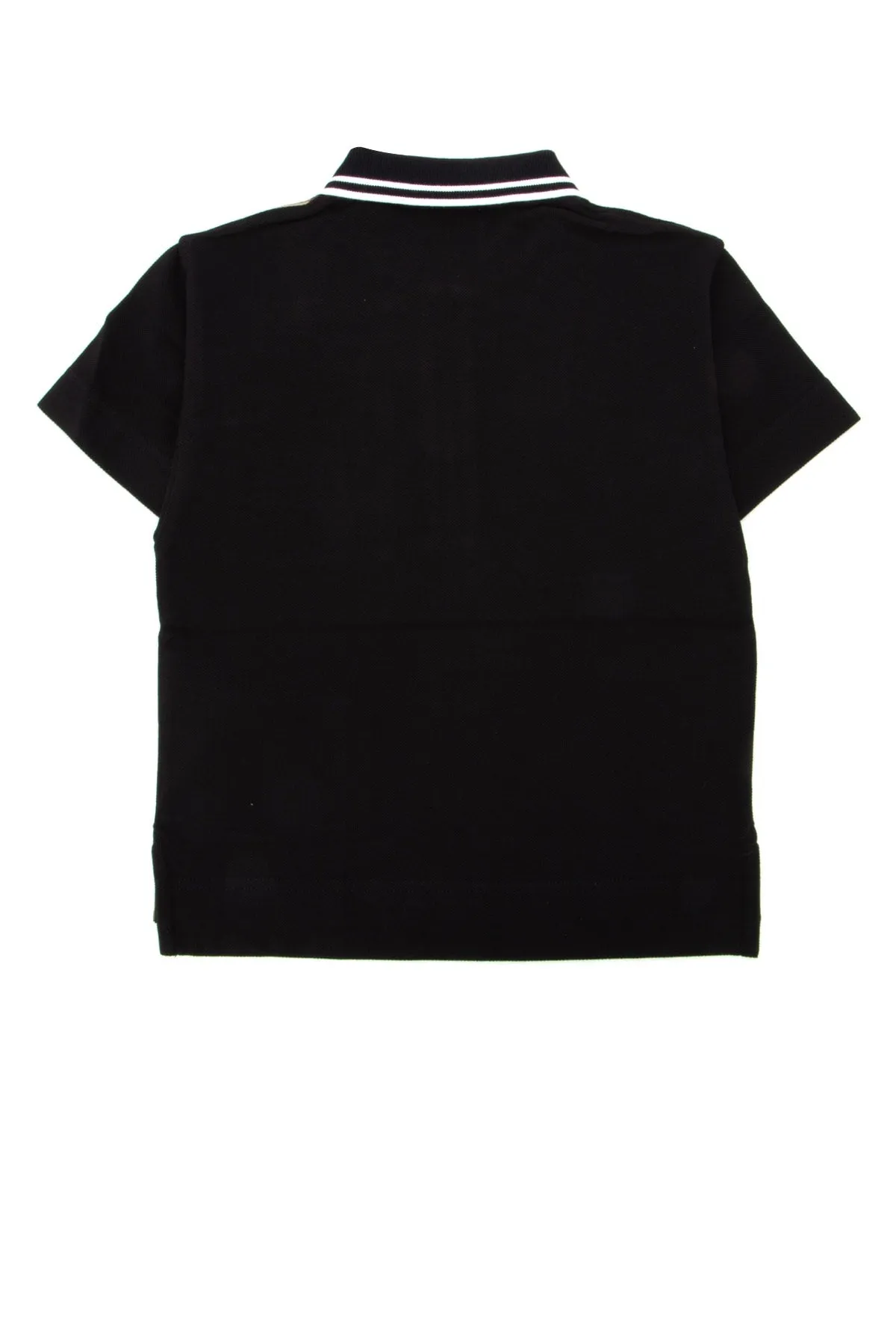 Burberry Kids Vintage Check Panel Polo Shirt