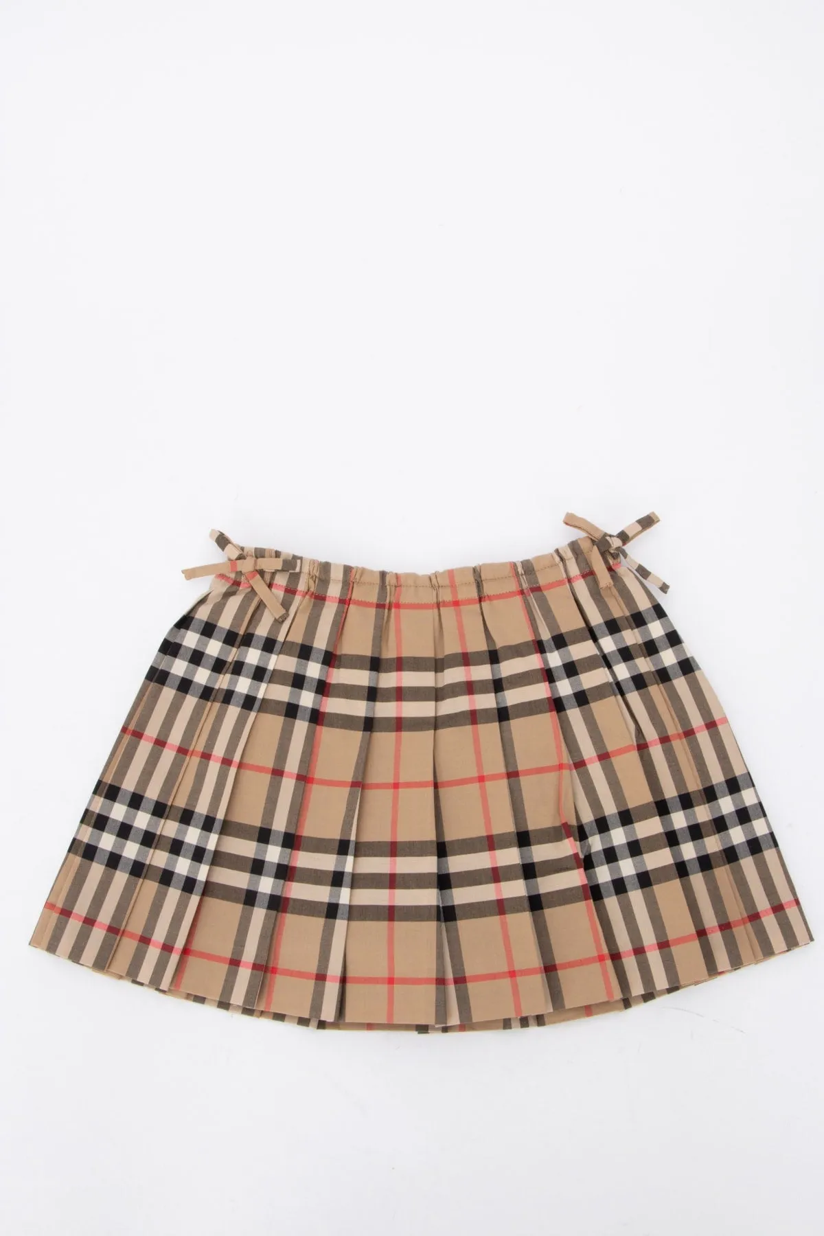 Burberry Kids Vintage Check Pleated Skirt