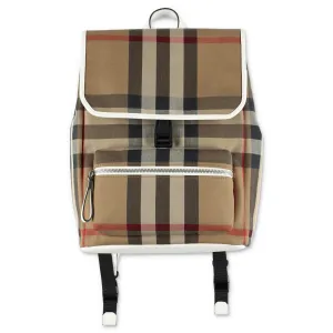 Burberry Kids Vintage Check Print Buckle Backpack