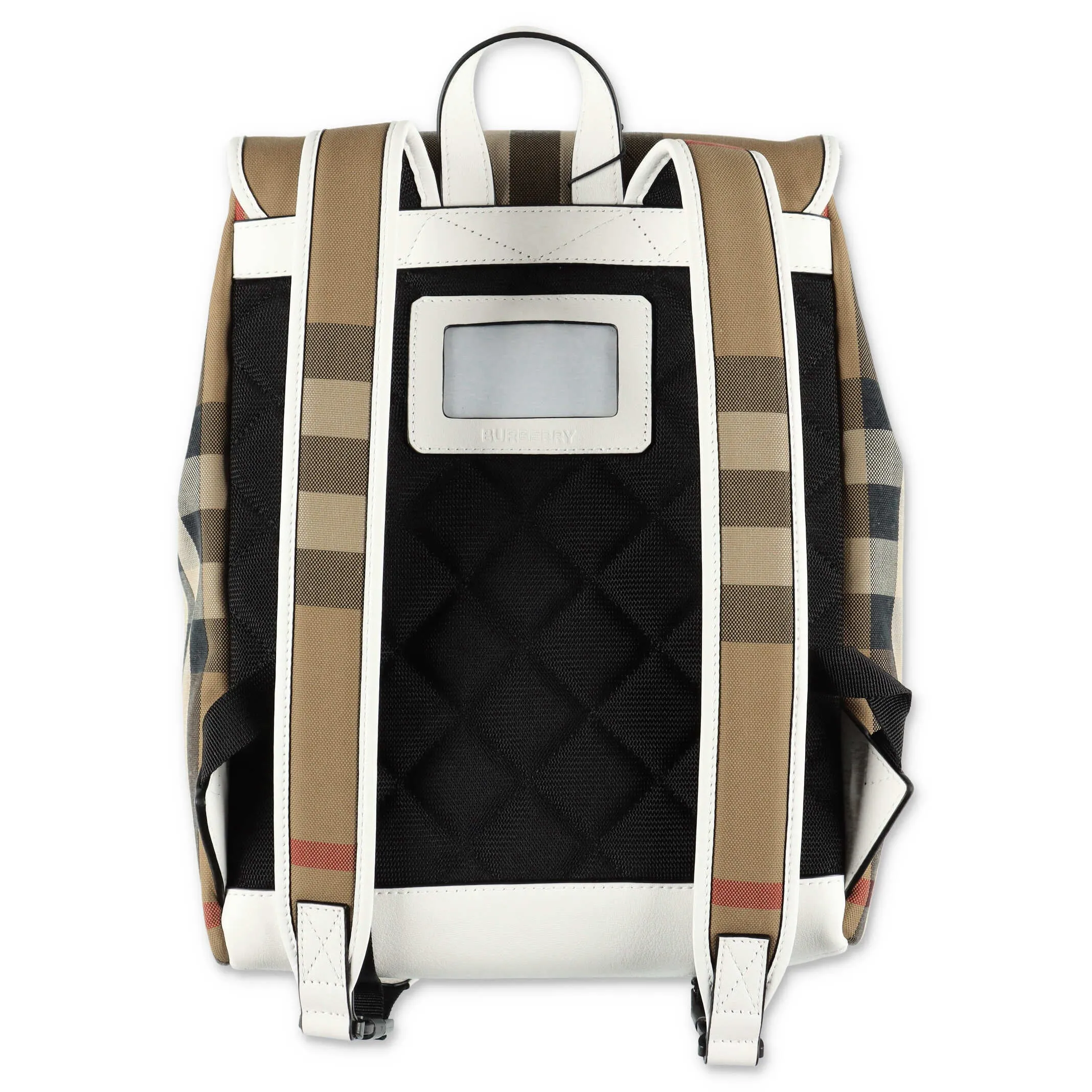 Burberry Kids Vintage Check Print Buckle Backpack