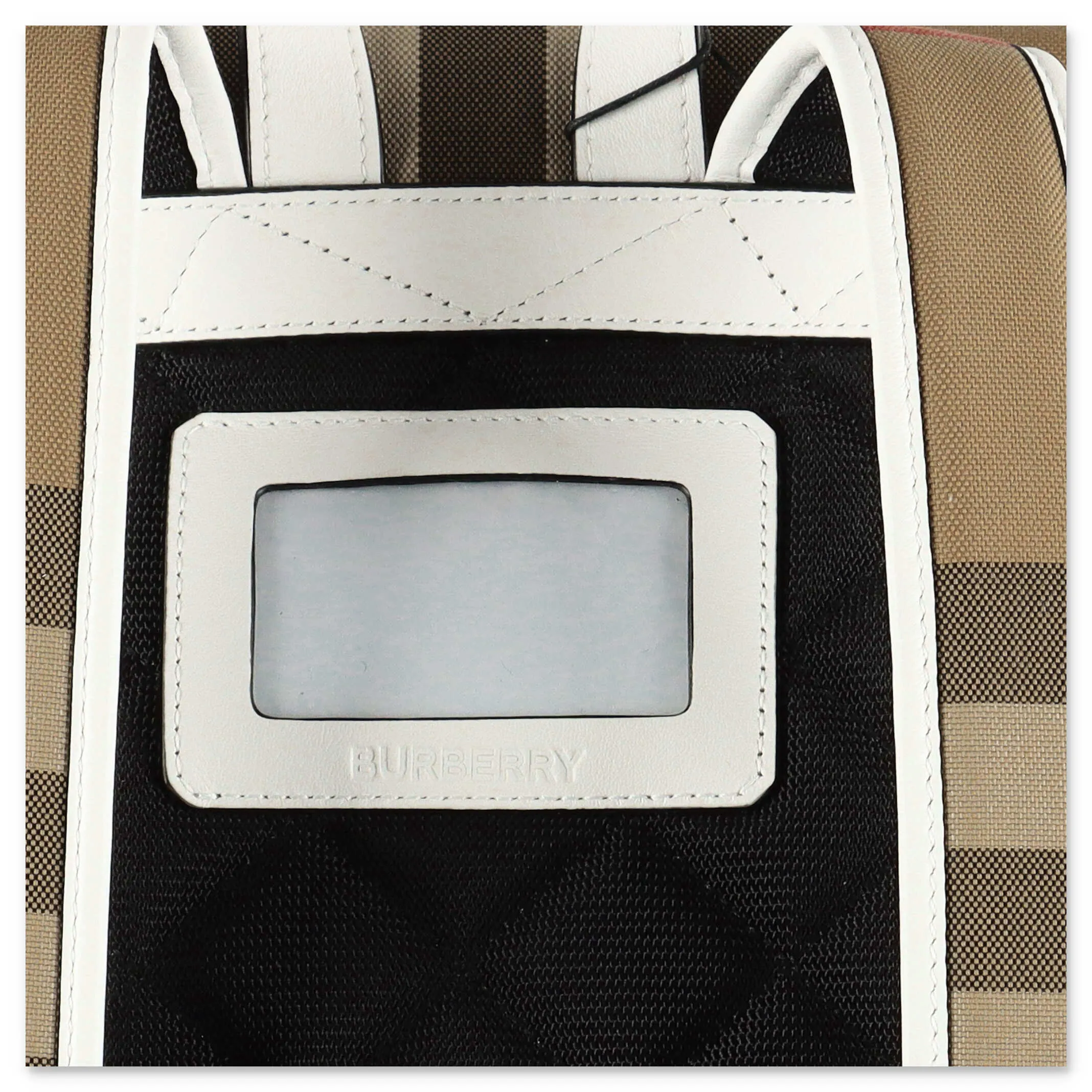 Burberry Kids Vintage Check Print Buckle Backpack