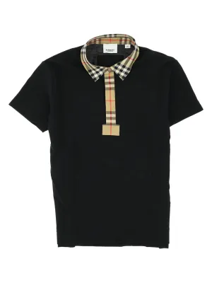 Burberry Kids Vintage Check Printed Polo Shirt