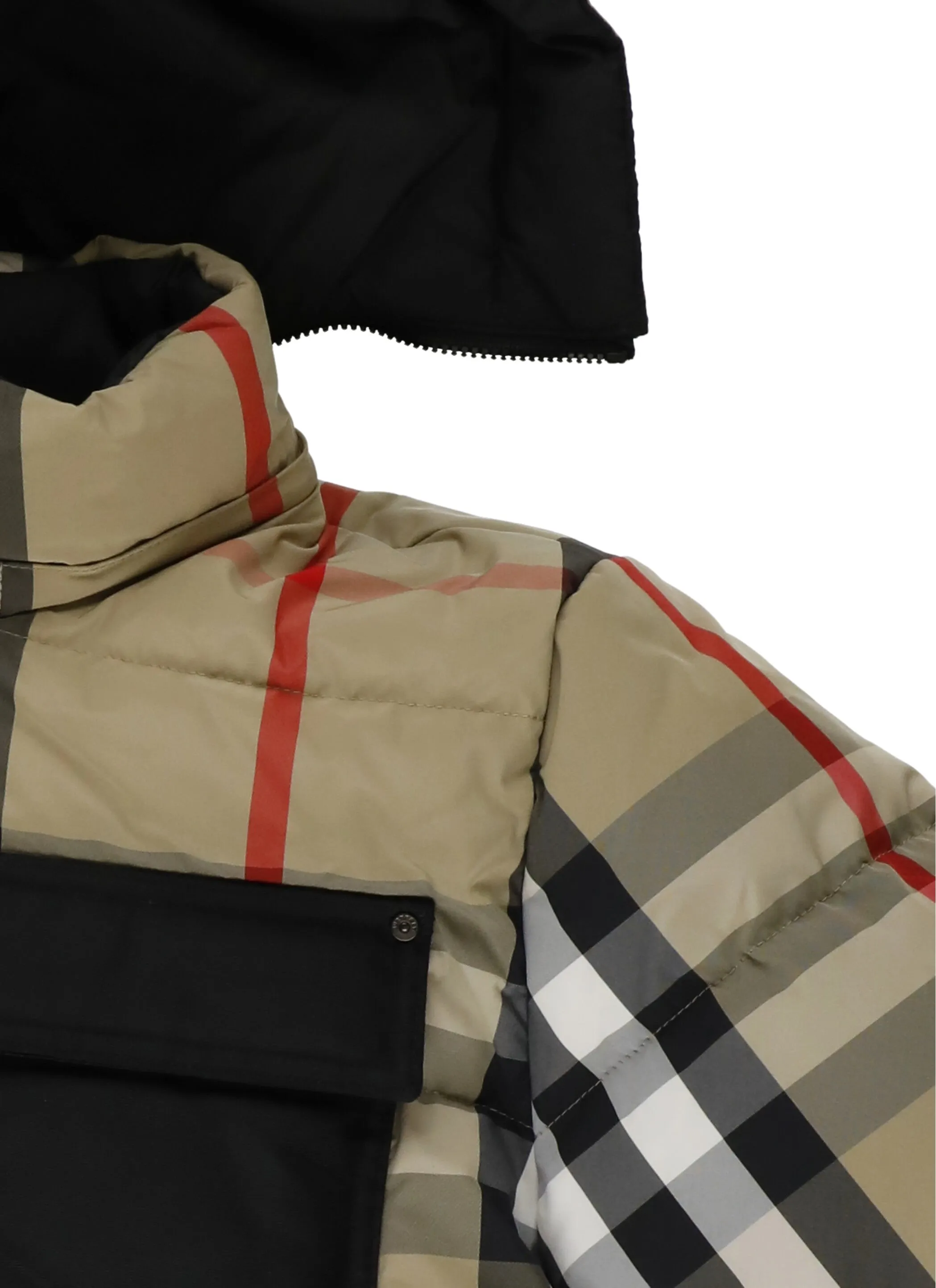 Burberry Kids Vintage Check Reversible Coat