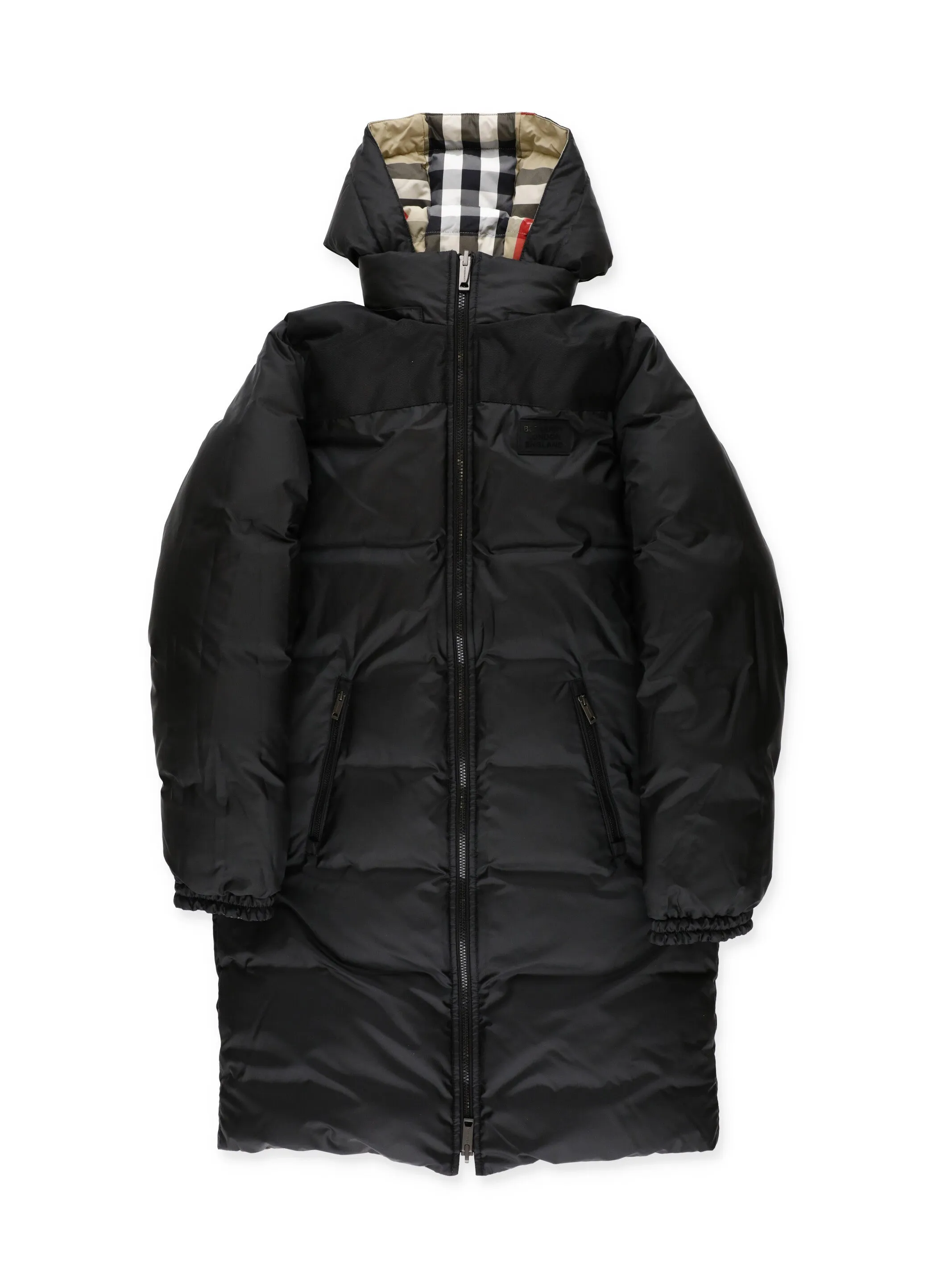Burberry Kids Vintage Check Reversible Coat