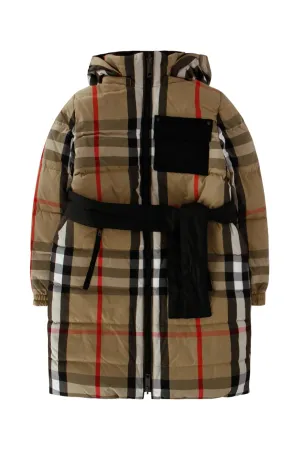 Burberry Kids Vintage Check Reversible Coat
