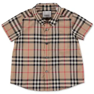 Burberry Kids Vintage Check Short-Sleeve Shirt