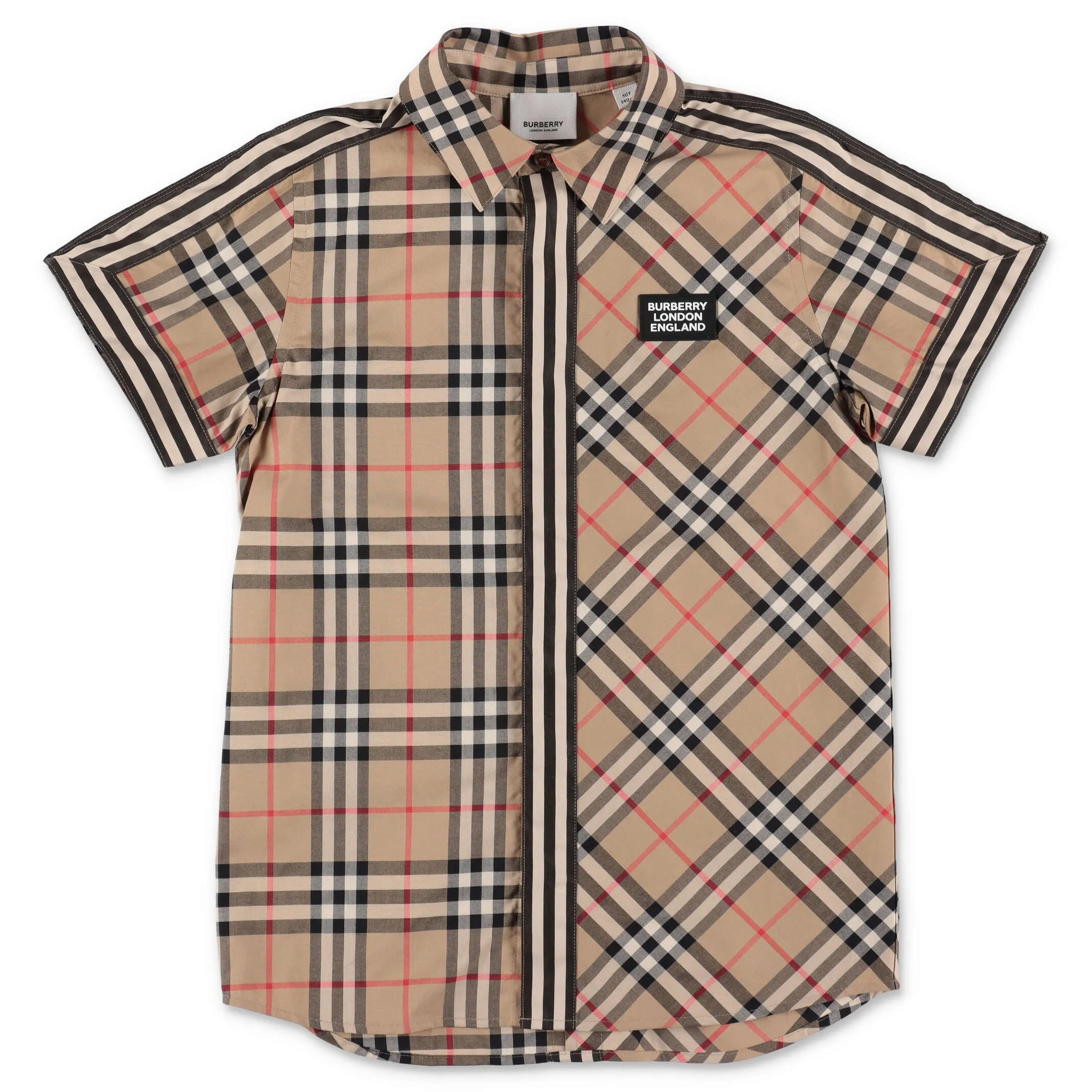 Burberry Kids Vintage Check Short Sleeve Shirt