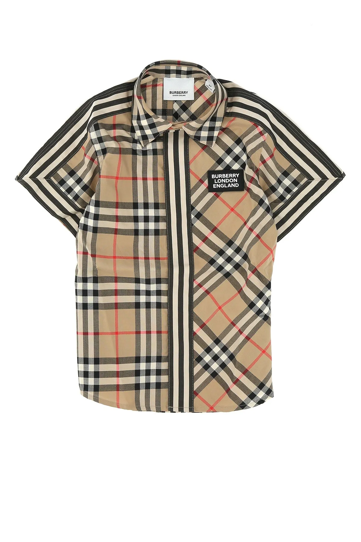 Burberry Kids Vintage Check Short Sleeve Shirt