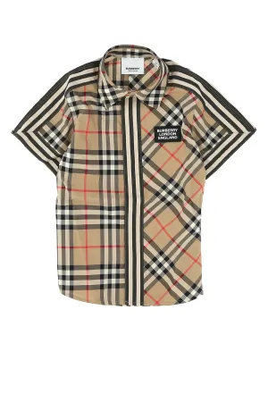 Burberry Kids Vintage Check Short Sleeve Shirt