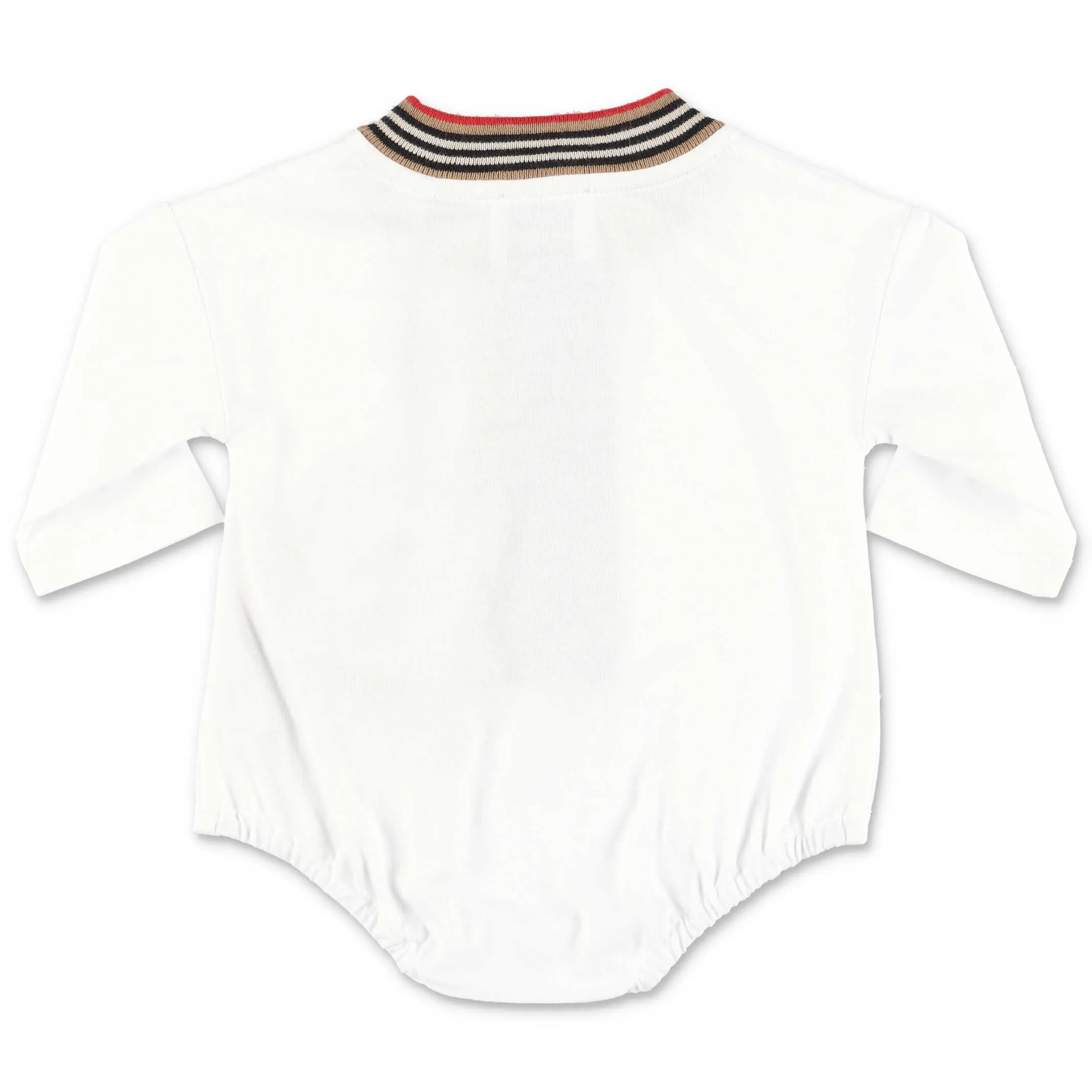 Burberry Kids Vintage Check Trim Bodysuit