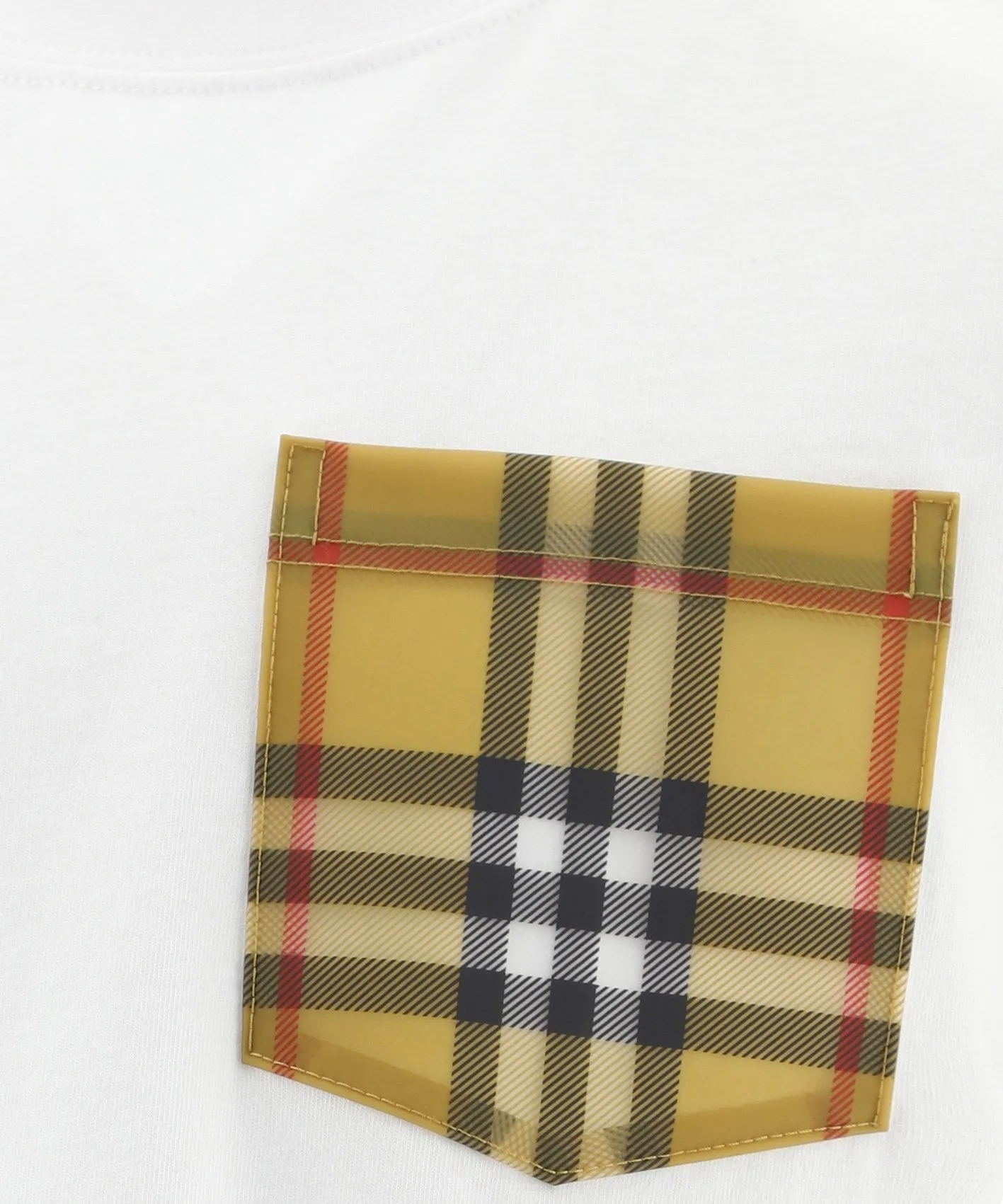 Burberry Kids Vintage Checked Pocket Patch T-Shirt