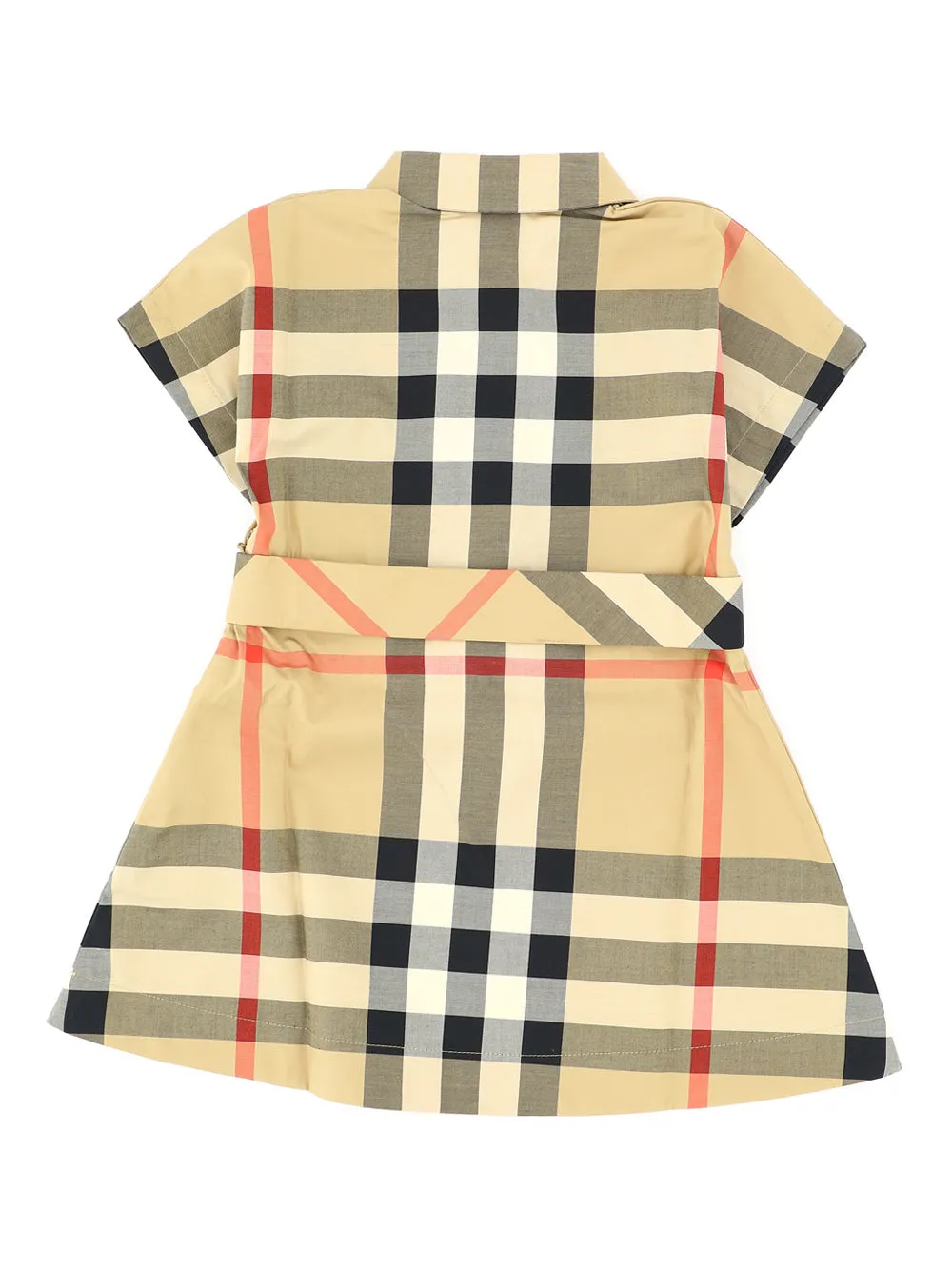 Burberry Kids Vintage Checked Short-Sleeved Dress