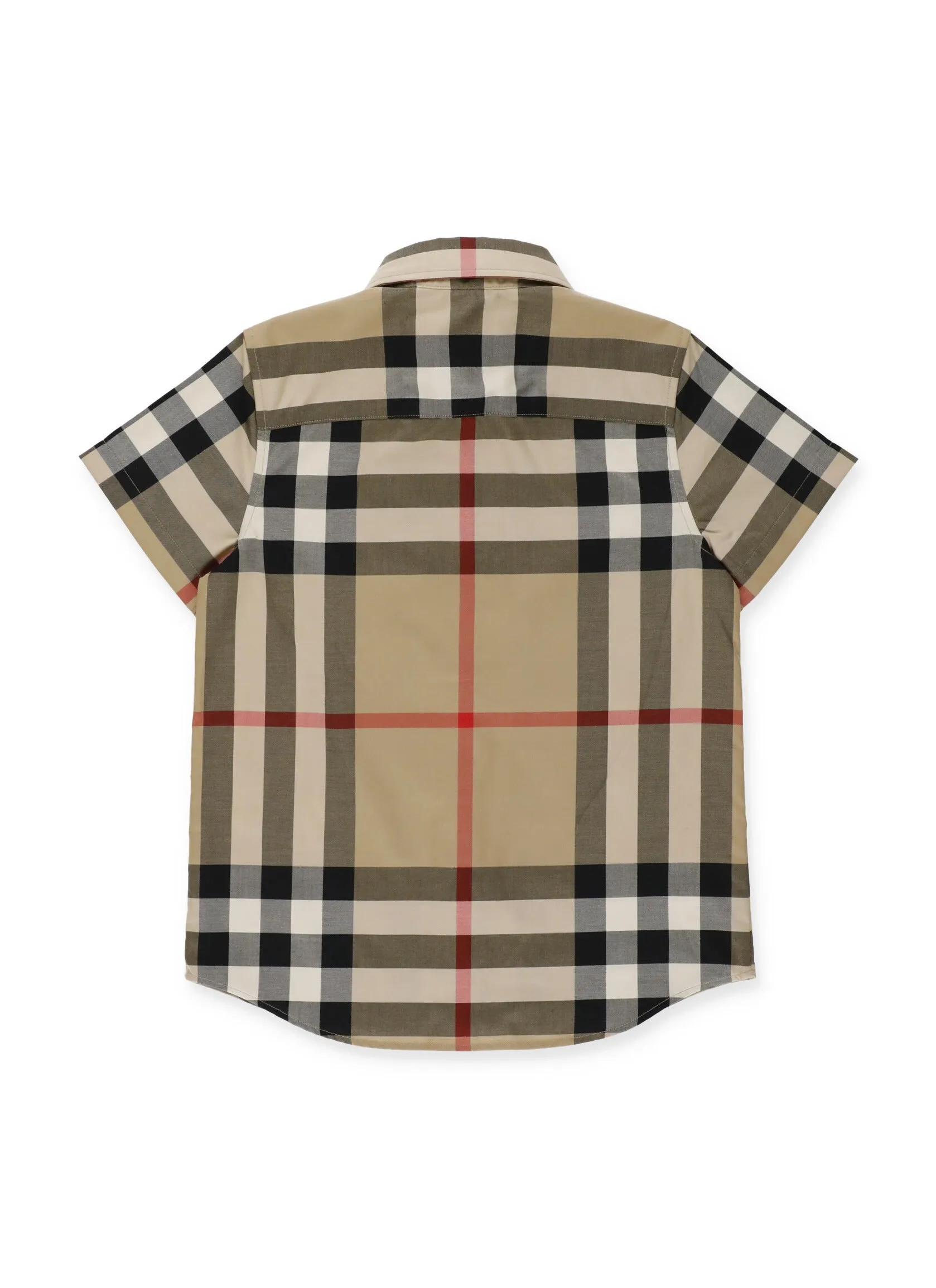 Burberry Kids Vintage Checked Short-Sleeved Shirt