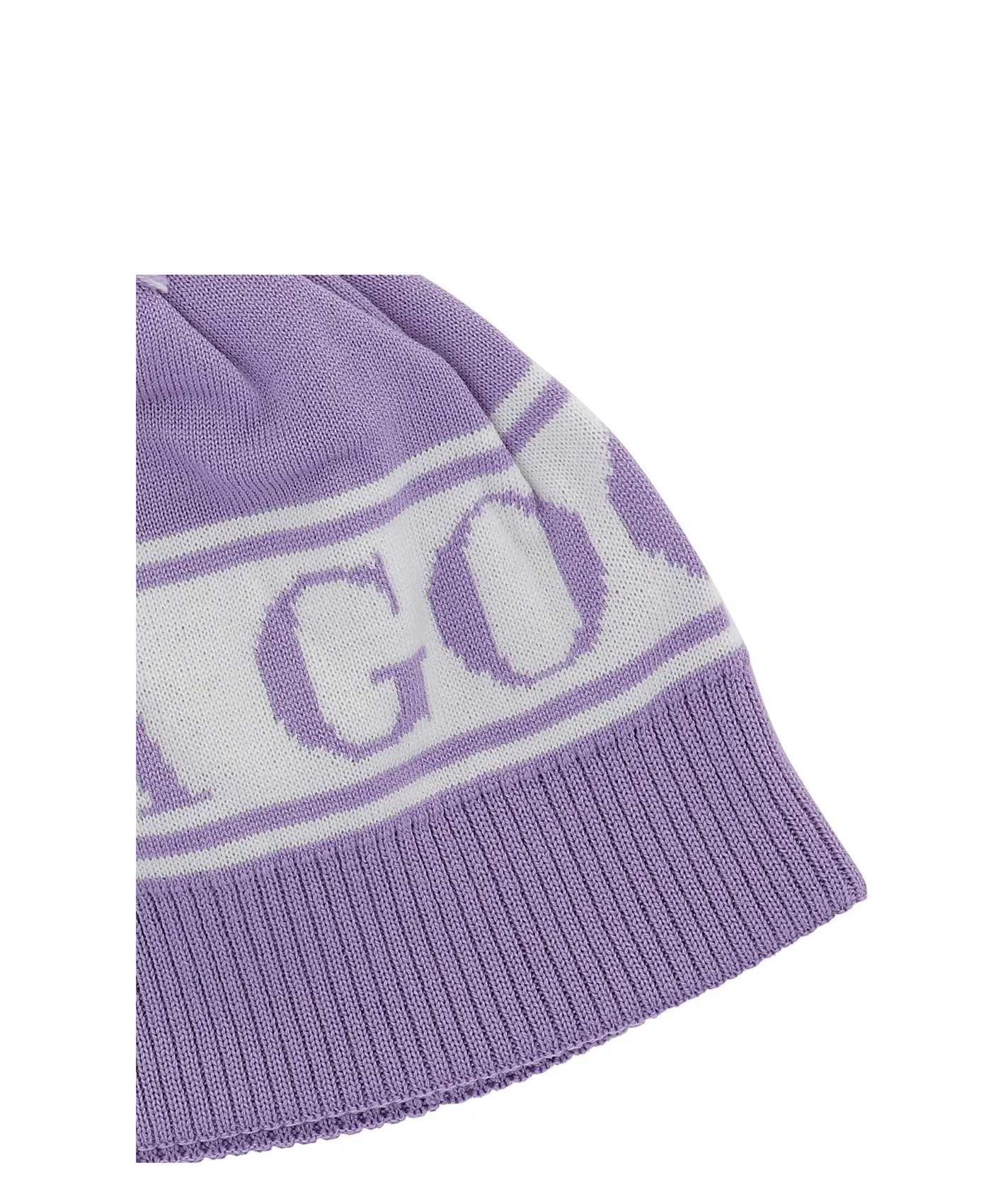 Canada Goose Kids Logo Intarsia Pompom Hat