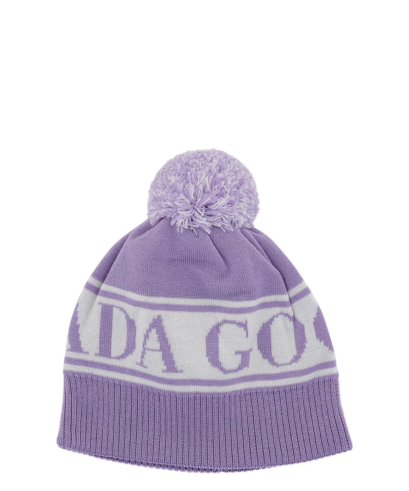 Canada Goose Kids Logo Intarsia Pompom Hat