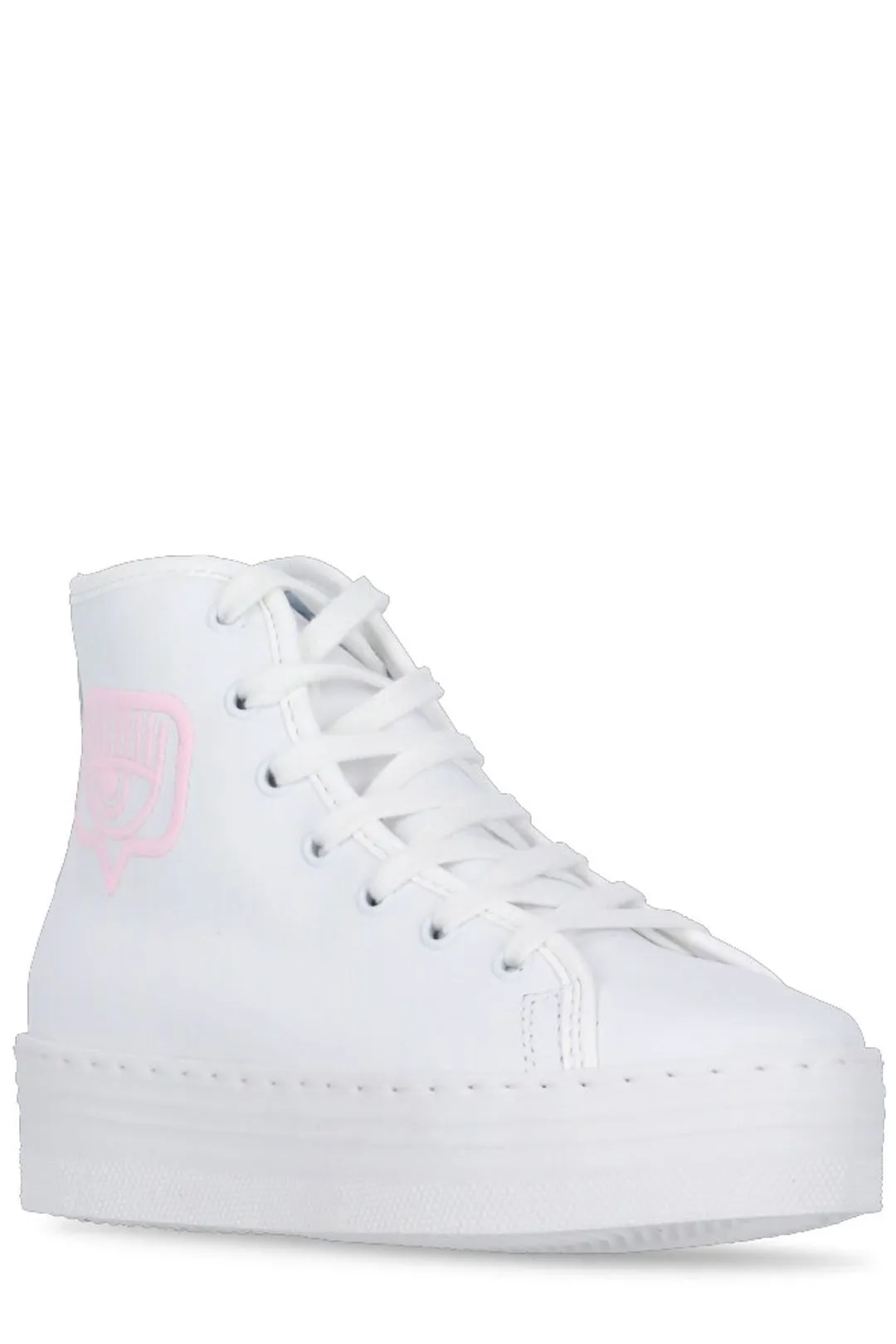 Chiara Ferragni Kids Eyelike High-Top Sneakers