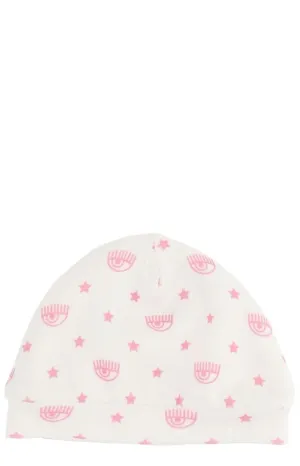 Chiara Ferragni Kids Logo Print Hat