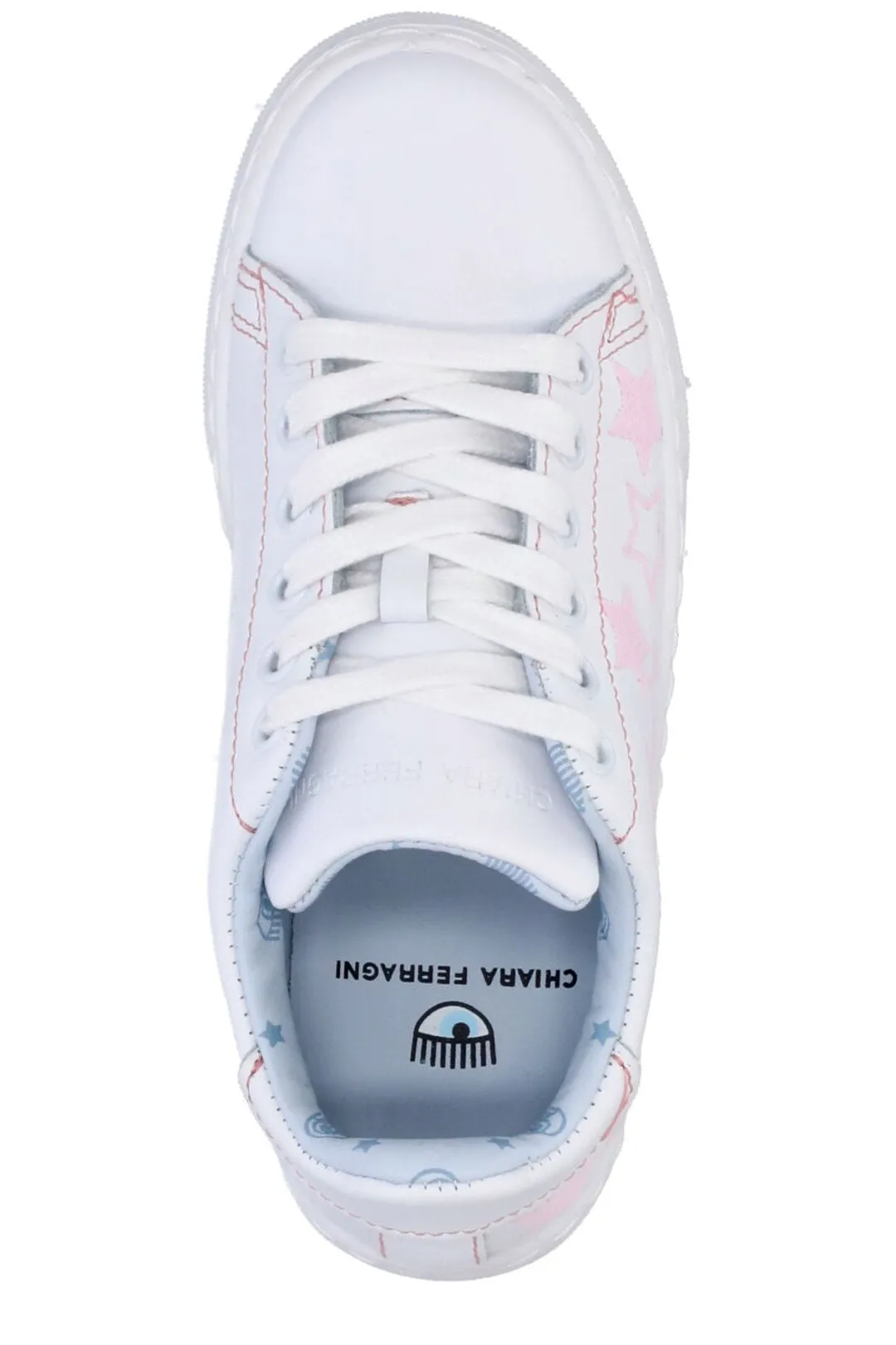 Chiara Ferragni Kids Star Embellished Sneakers