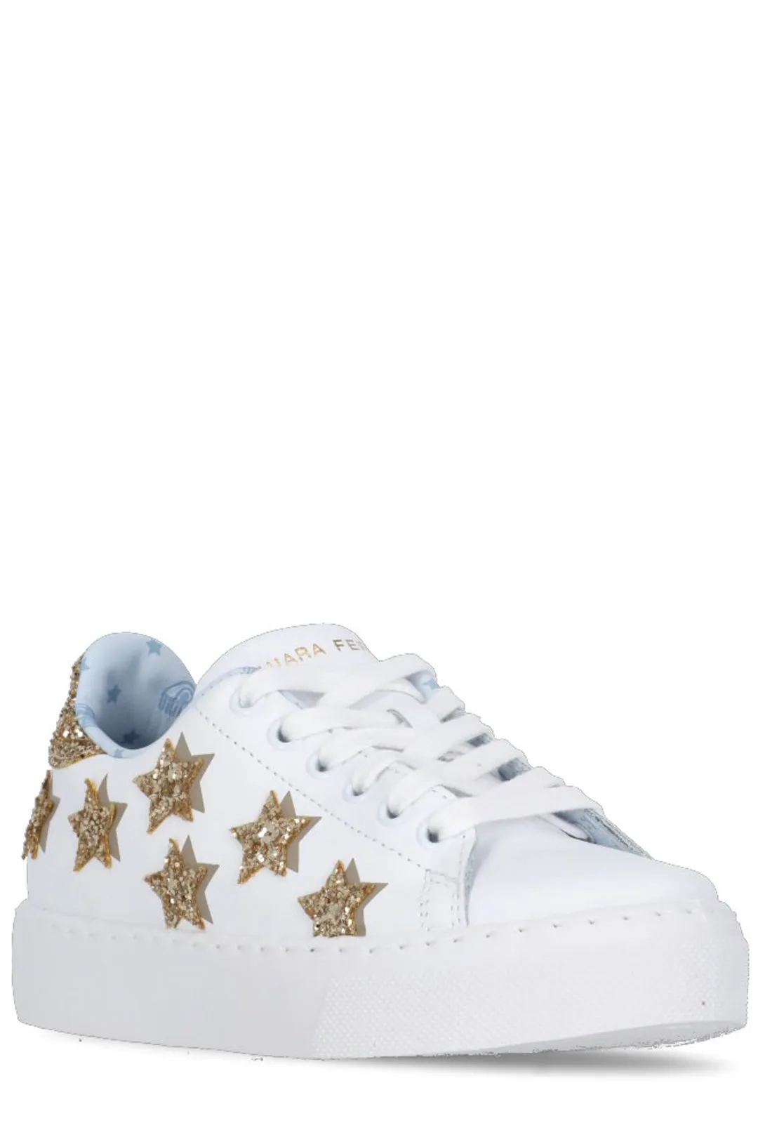 Chiara Ferragni Kids Star Embellished Sneakers