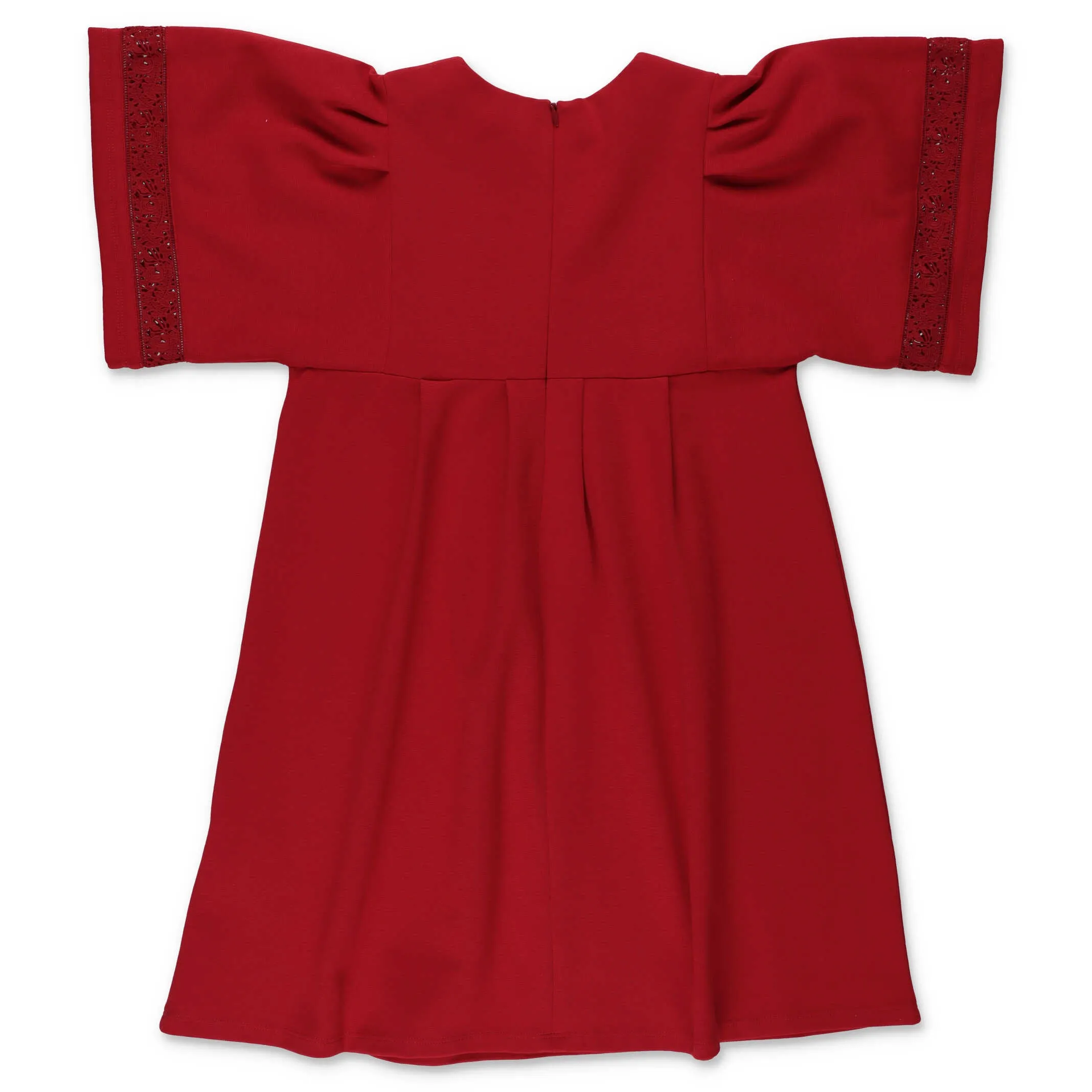 Chlo Kids Broderie Anglaise Embellished Dress
