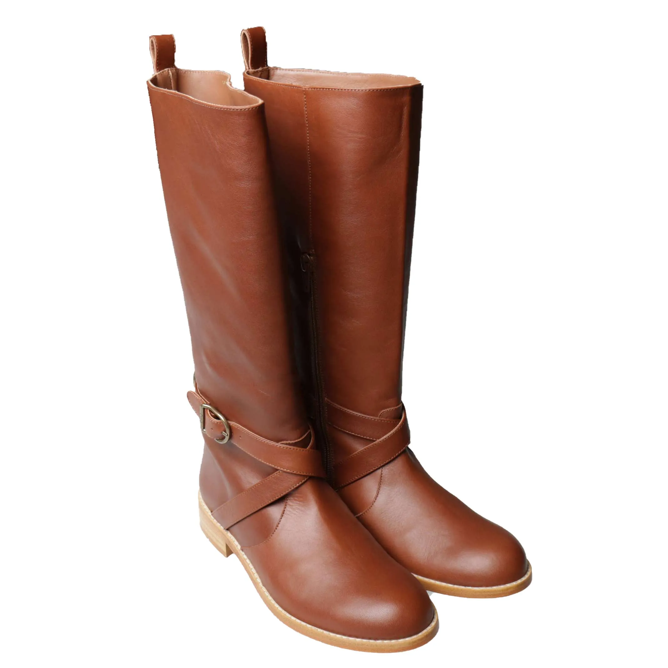 Chlo Kids Buckle Detail Boots