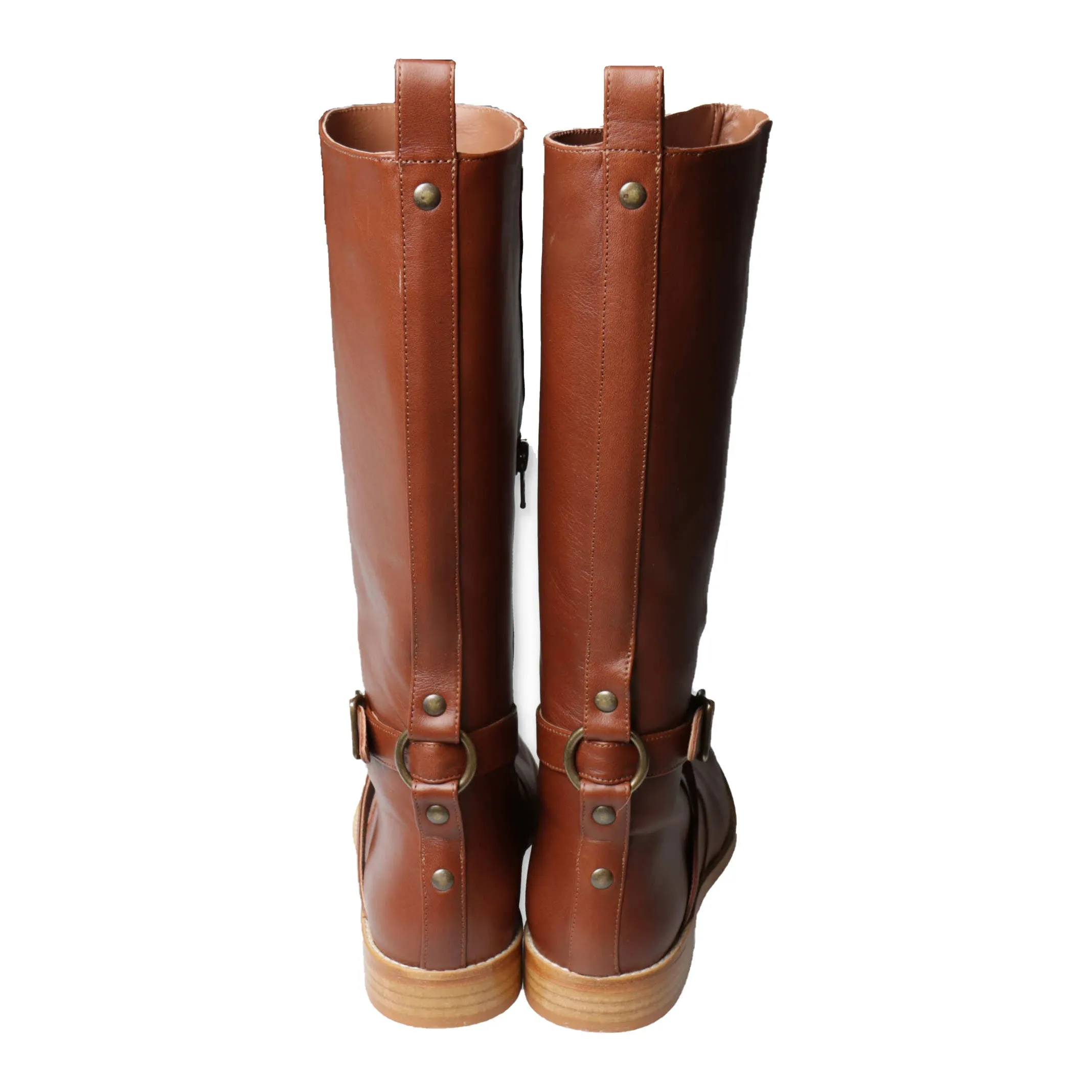 Chlo Kids Buckle Detail Boots