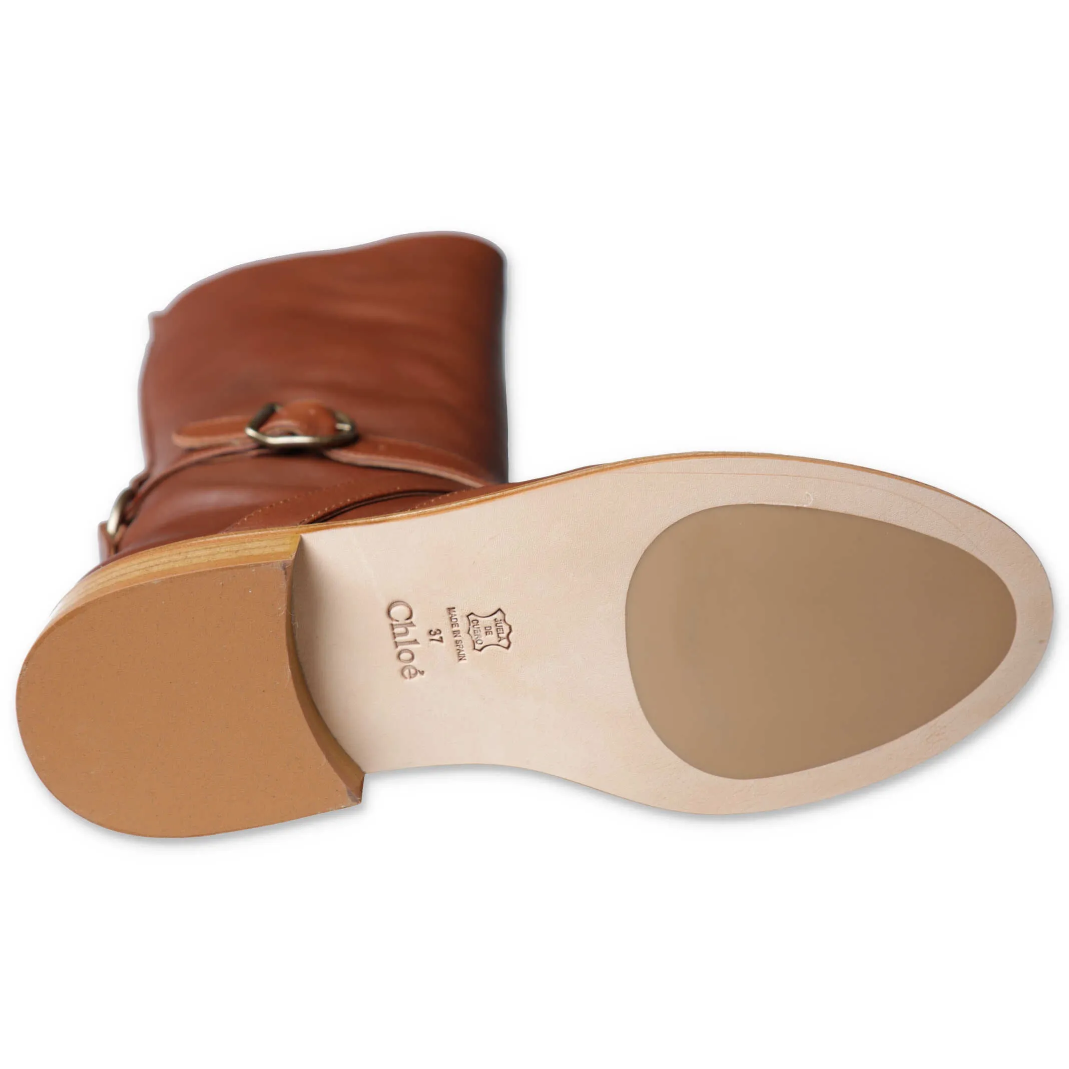 Chlo Kids Buckle Detail Boots