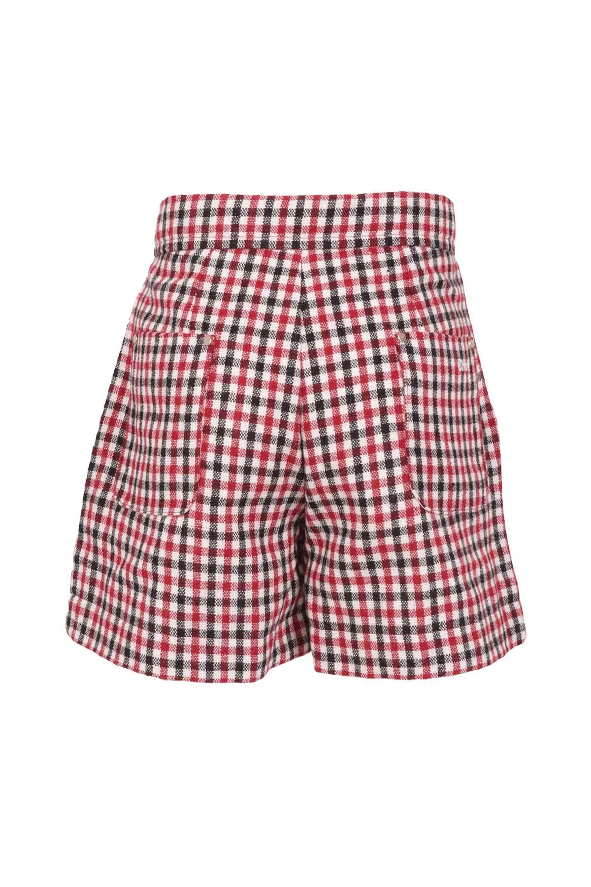 Chlo Kids Checked Shorts