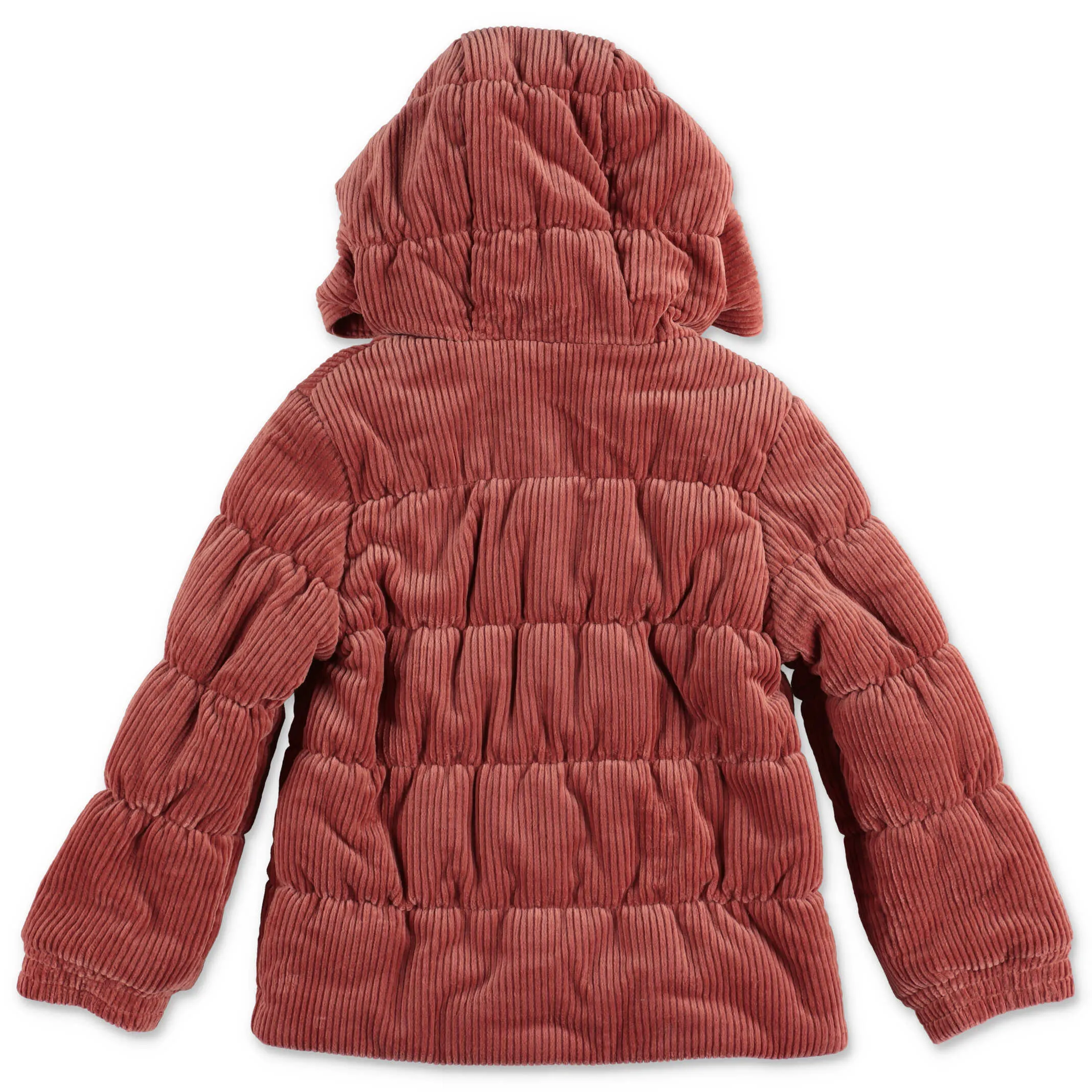Chlo Kids Corduroy Hooded Coat