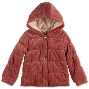 Chlo Kids Corduroy Hooded Coat