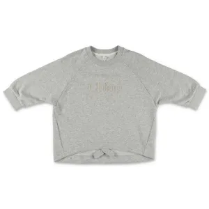 Chlo Kids Embroidered Logo Sweatshirt