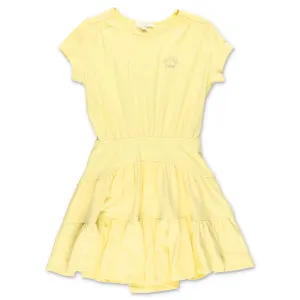Chlo Kids Embroidered Logo T-Shirt Dress