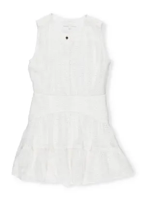 Chlo Kids Embroidered Sleeveless Dress