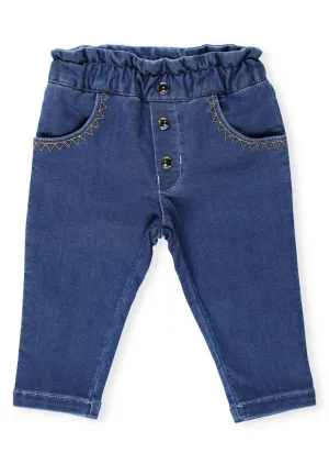 Chlo Kids Gathered Waistband Jeans