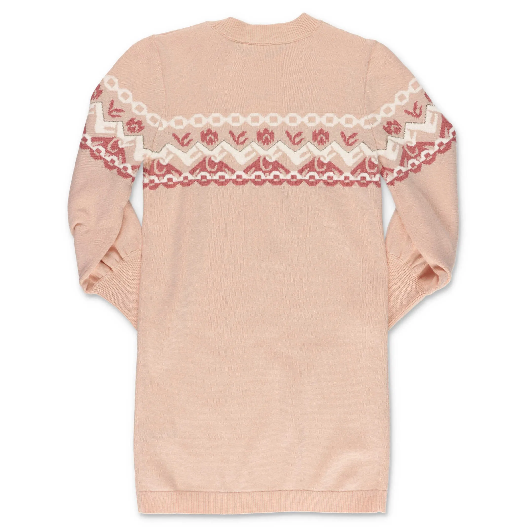 Chlo Kids Graphic Intarsia Knitted Dress