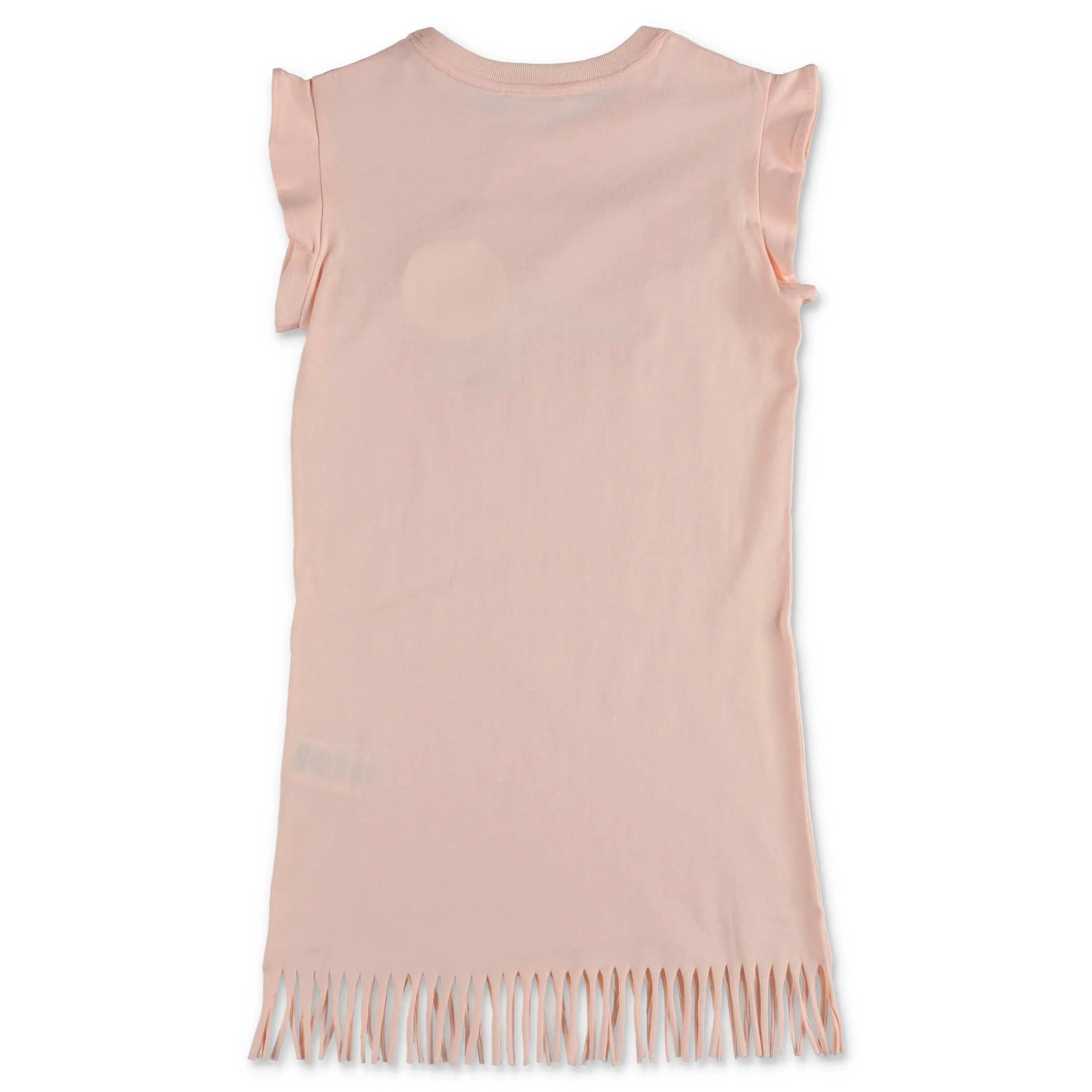 Chlo Kids Graphic Printed Fringed Tank Dress