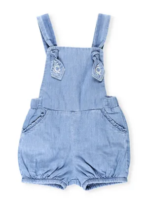 Chlo Kids Knot Detail Playsuit Overalls