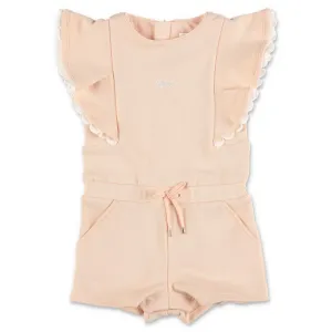 Chlo Kids Lace Detailed Jumpsuit