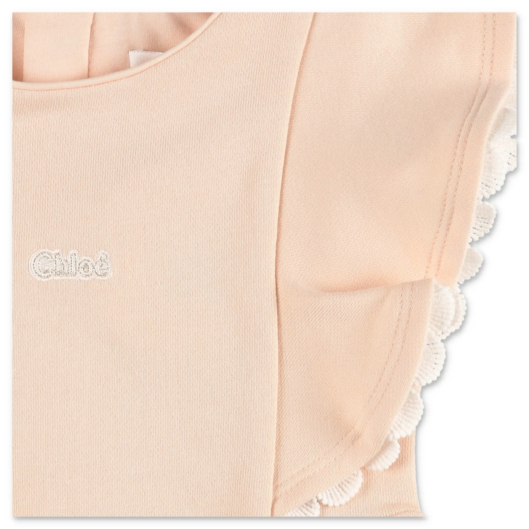 Chlo Kids Lace Detailed Jumpsuit