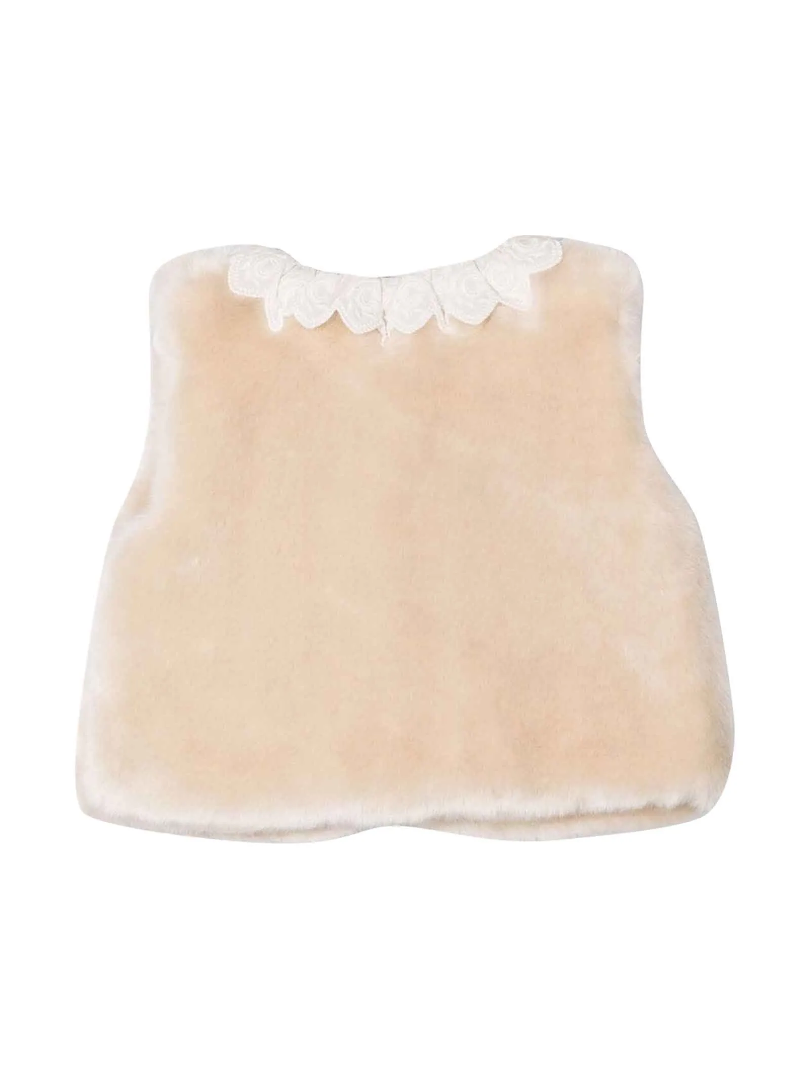 Chlo Kids Lace Embellished Gilet