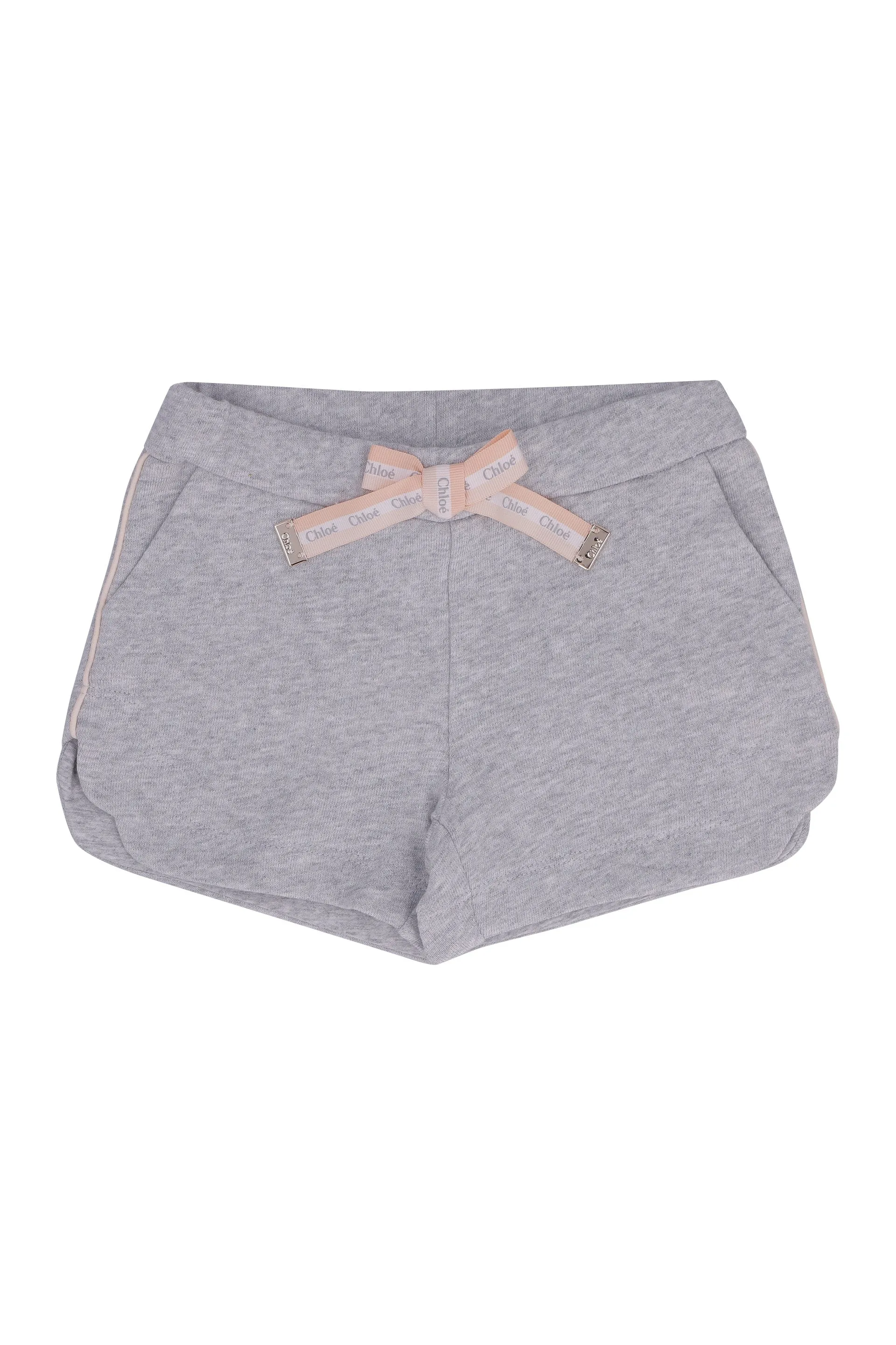 Chlo Kids Logo Bow Detail Shorts
