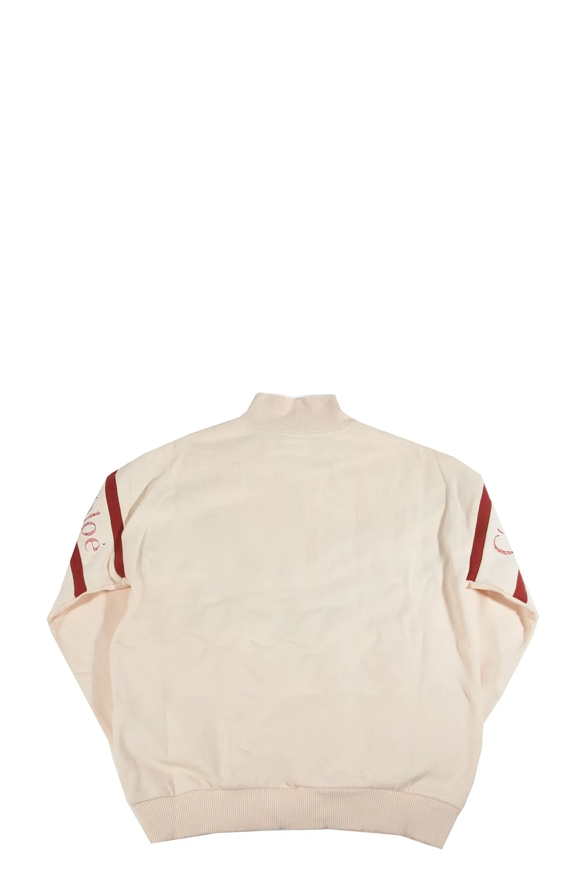 Chlo Kids Logo Detail Half-Zip Sweatshirt