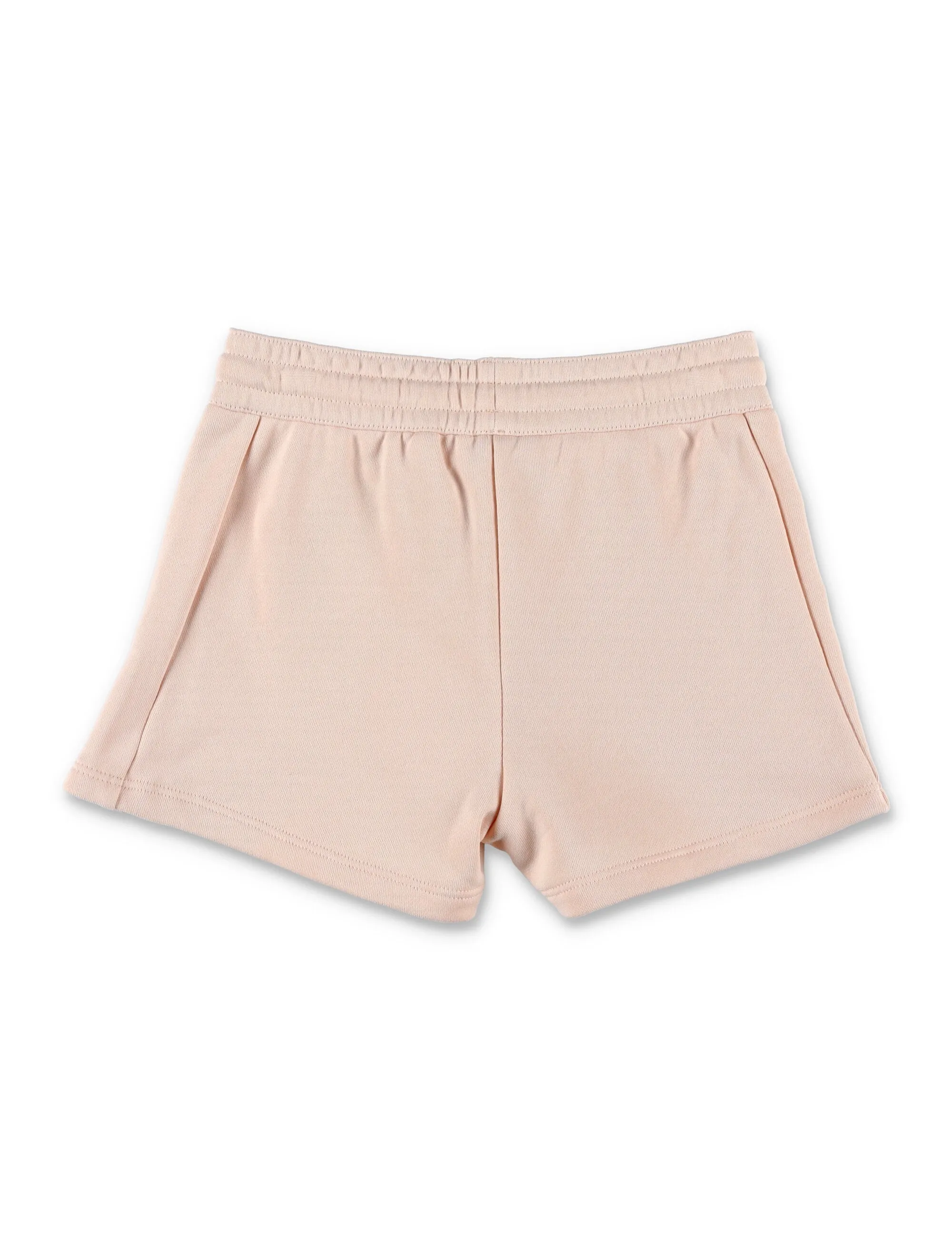 Chlo Kids Logo Embroidered Drawstring Sweatshorts