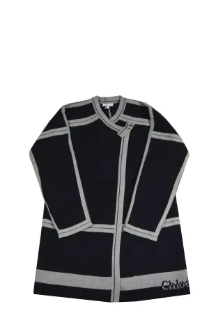 Chlo Kids Logo Intarsia Dress