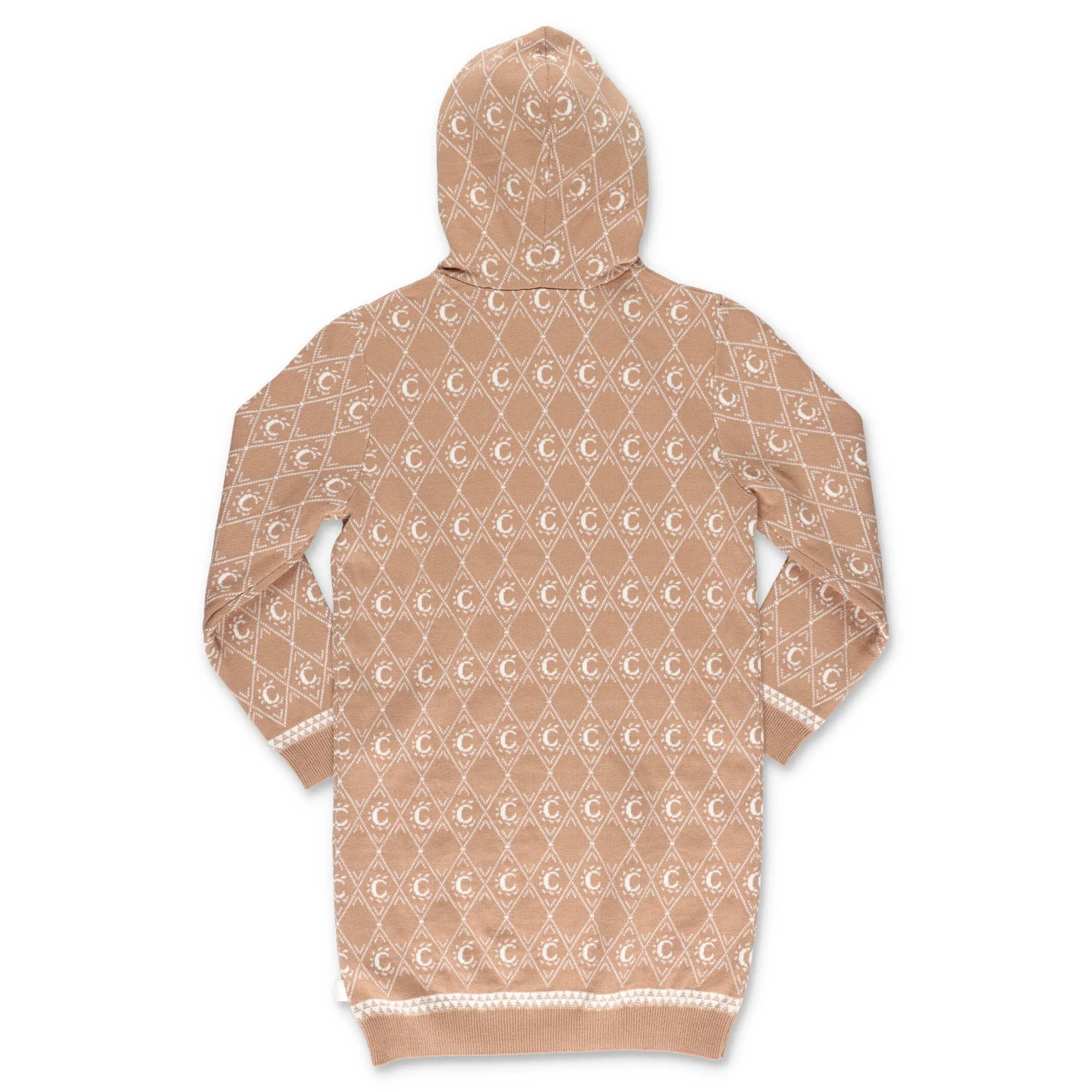 Chlo Kids Logo Intarsia Jumper Dress