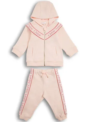 Chlo Kids Logo Tape Tracksuit